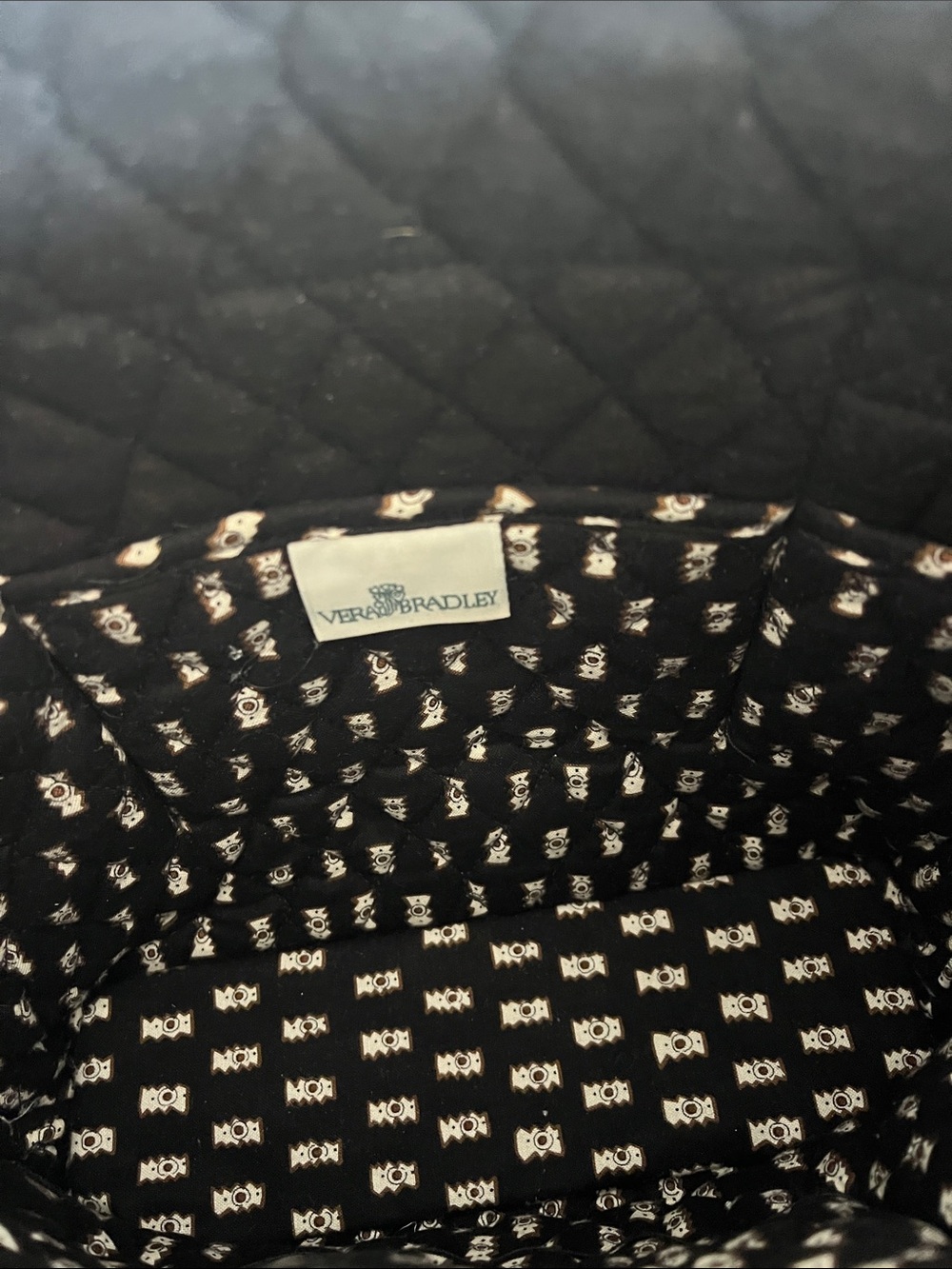 Vera Bradley zebra printed tote - Picture 5 of 9